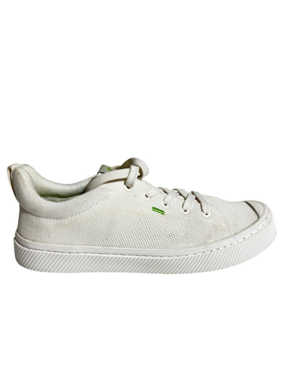 Carium white sneakers woven knit breathable stretchy casual Women’s 9 Men’s 71/2
